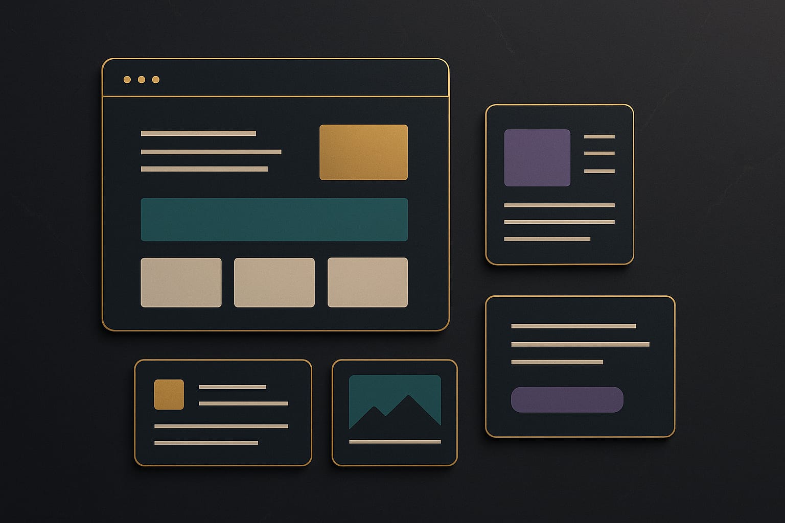 Editorial cover for small business web design article