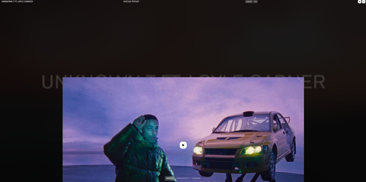 Microdot VFX studio website
